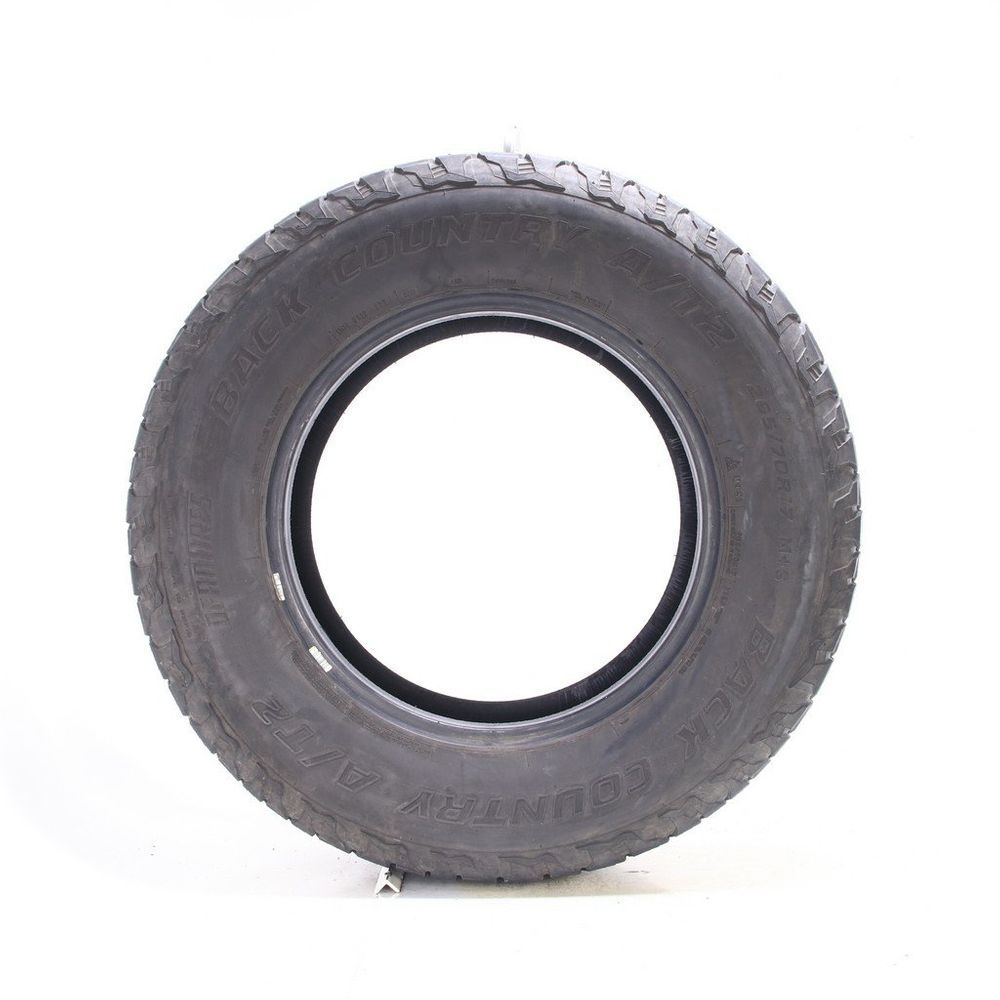 Set of (2) Used 265/70R17 DeanTires Back Country A/T2 115T - 9.5-10/32 - Image 6