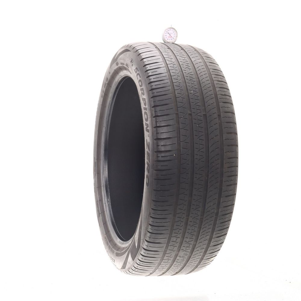 Set of (2) Used 255/45R20 Pirelli Scorpion Zero MO ELECT 105H - 5/32 - Image 1