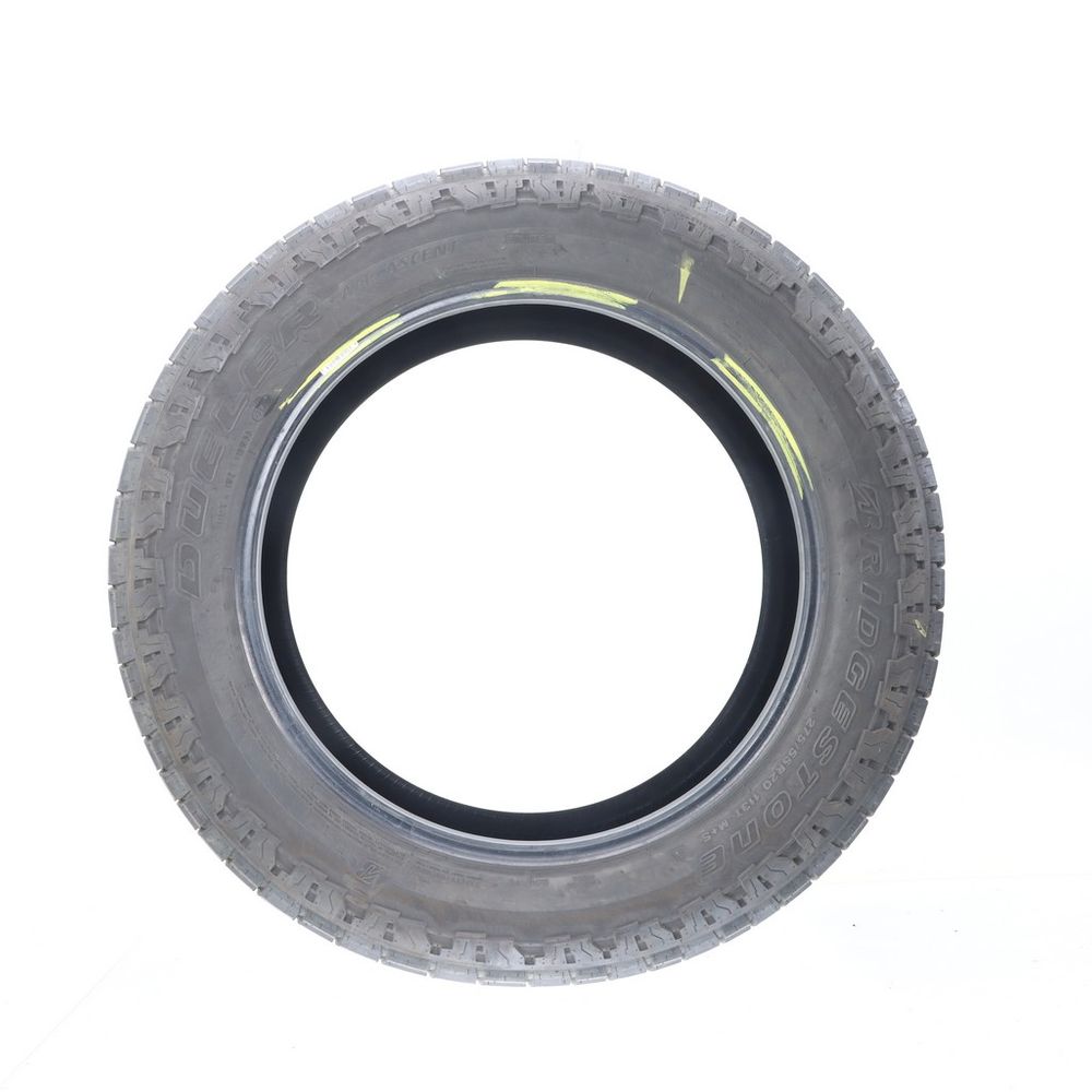 Set of (2) Used 275/55R20 Bridgestone Dueler A/T Ascent Enliten 113T - 10.5-11/32 - Image 3