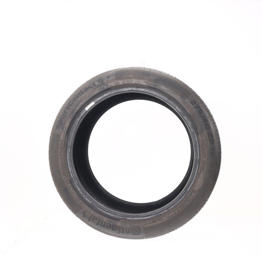 Set of (2) Used 275/40ZR18 Continental SportContact 6 103Y - 8/32 - Image 3