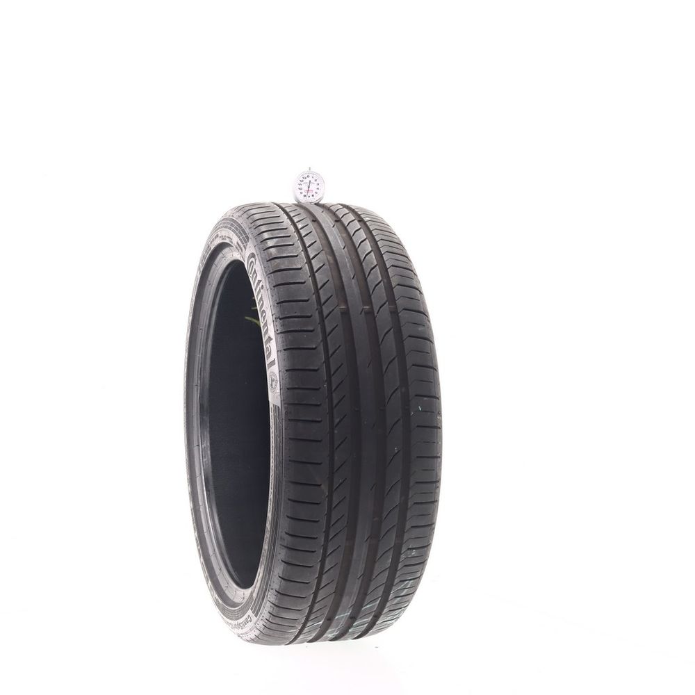 Set of (2) Used 225/40R19 Continental ContiSportContact 5 SSR MOE 93Y - 6-7.5/32 - Image 4