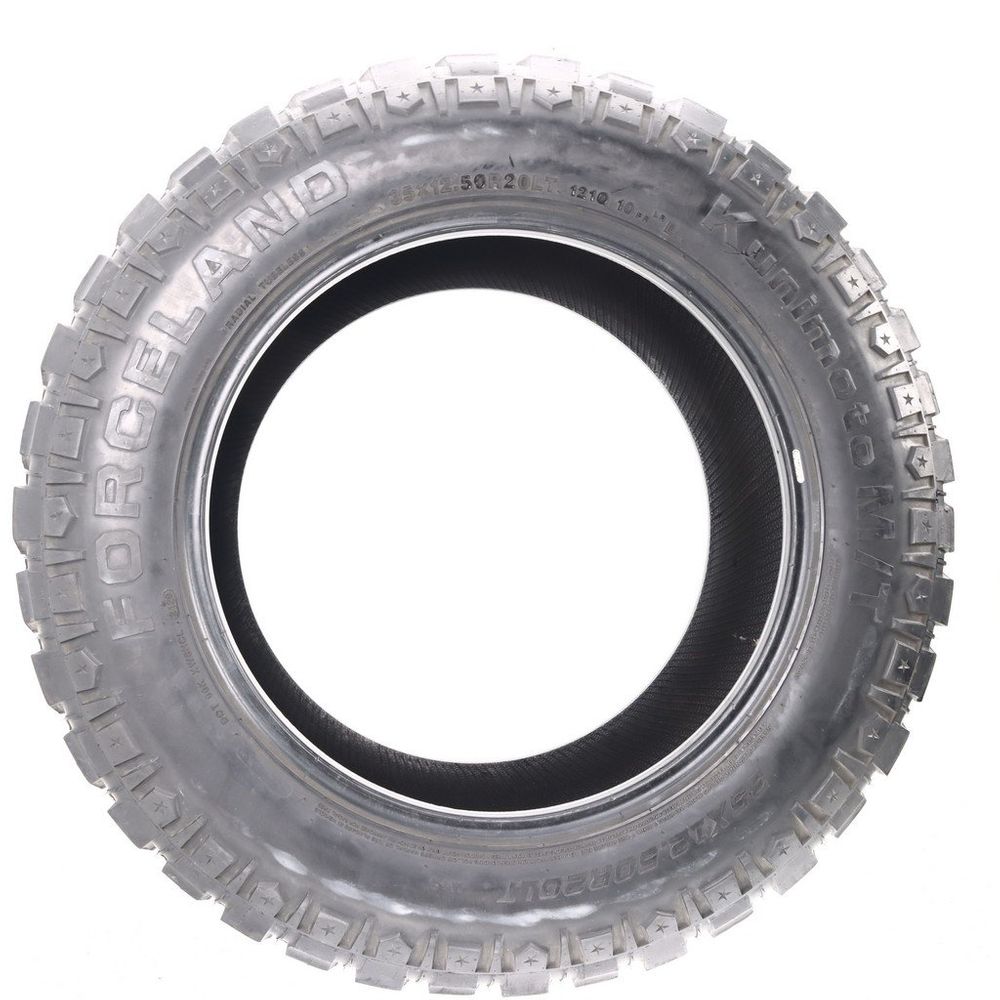 Used LT 35X12.5R20 Forceland Kunimoto M/T 121Q E - 7/32 - Image 3