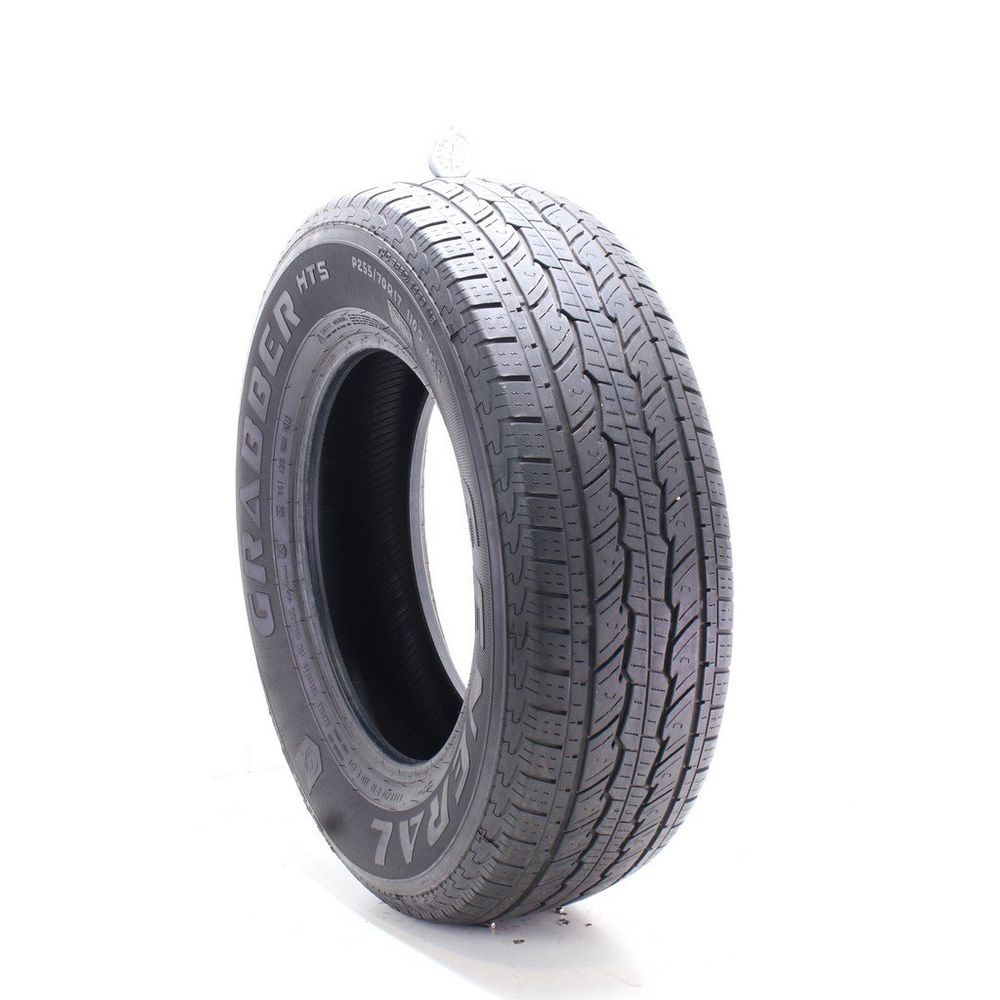 Set of (2) Used 255/70R17 General Grabber HTS 110S - 7-7.5/32 - Image 1