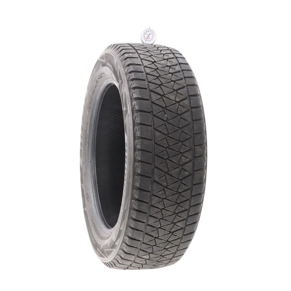 Set of (2) Used 225/60R18 Bridgestone Blizzak DM-V2 100S - 7.5-8/32 - Image 4