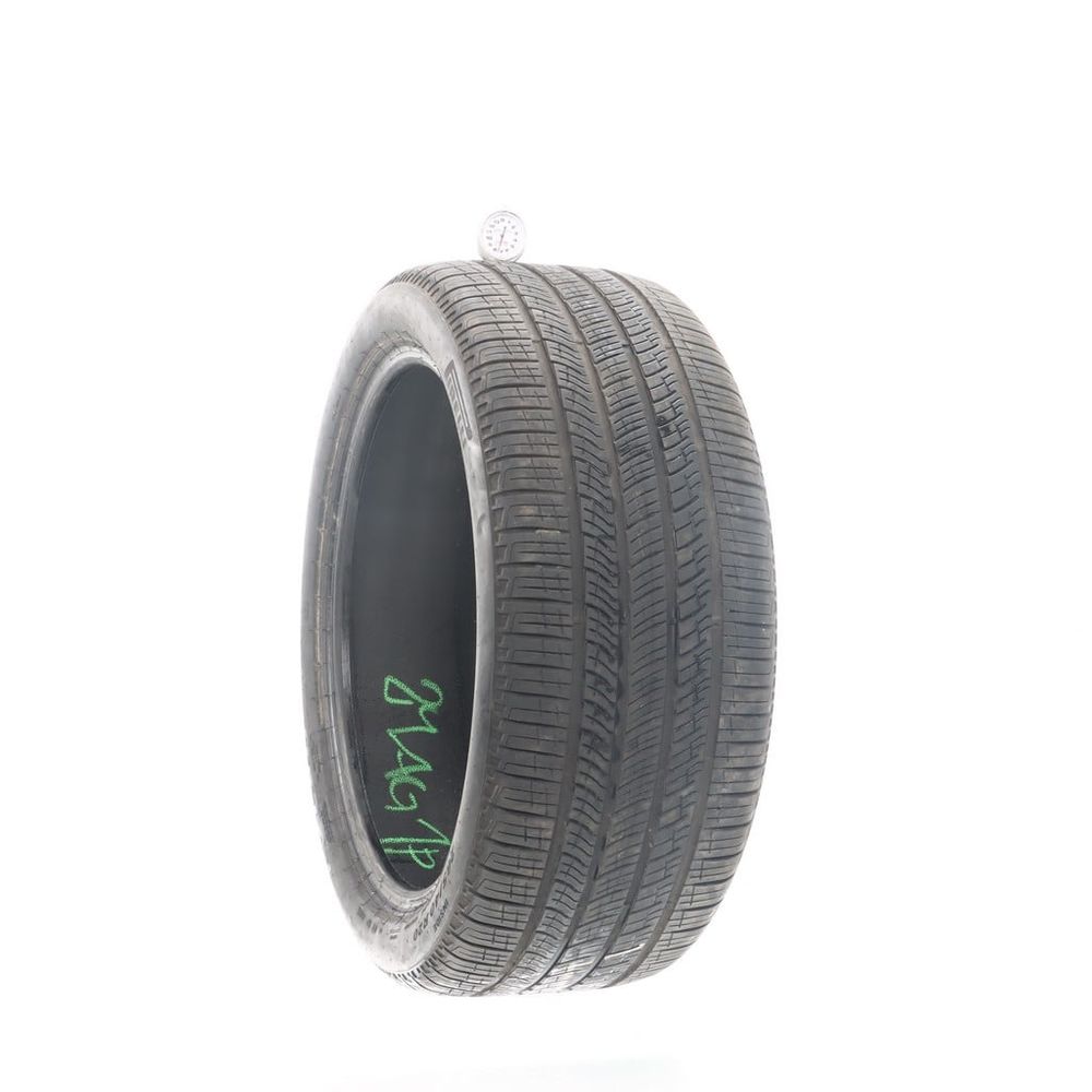 Set of (2) Used 265/40R20 Pirelli P Zero MS RE0 Elect Run Flat 104H - 7.5-8.5/32 - Image 1