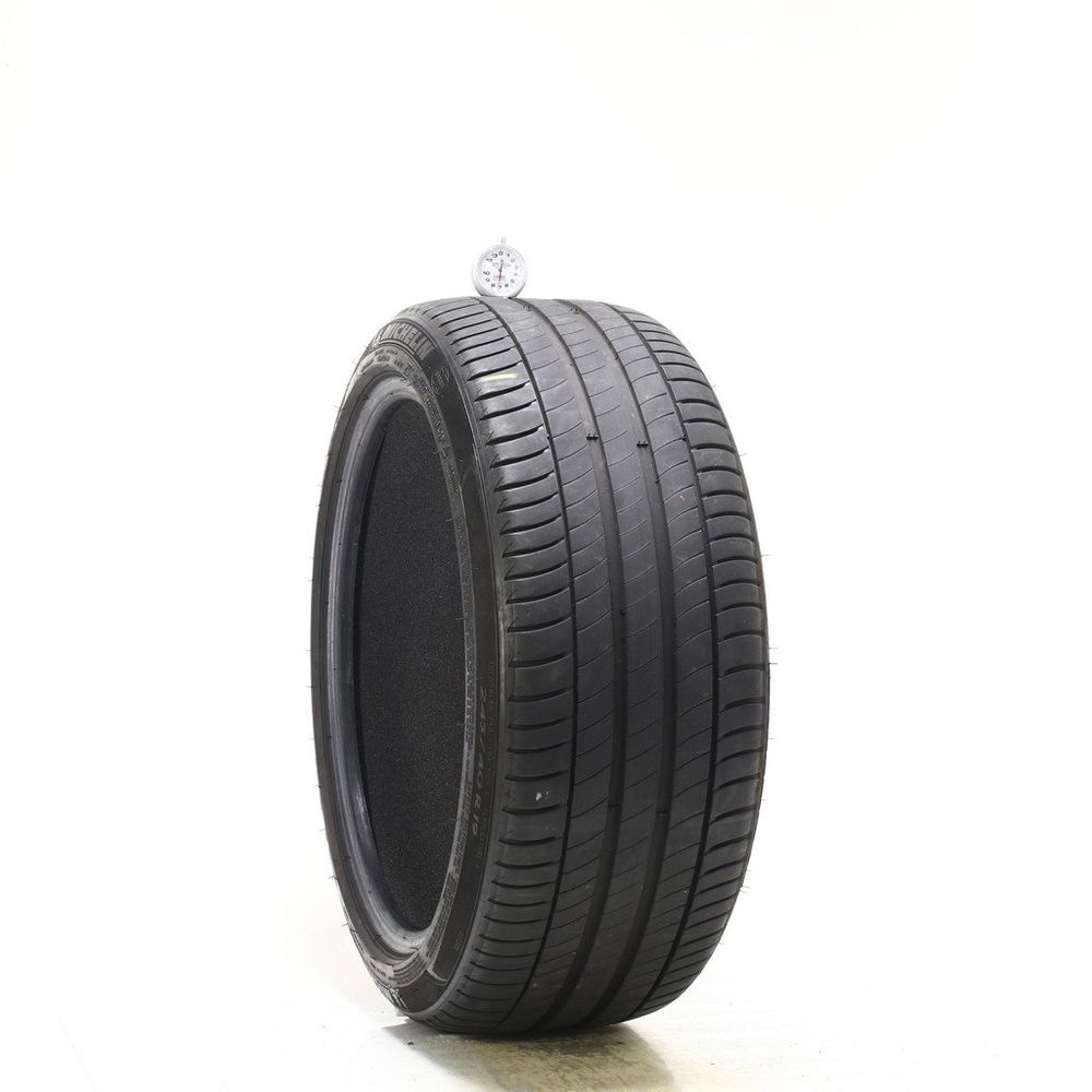 Used 245/40R19 Michelin Primacy 3 ZP MOE Acoustic 98Y - 7/32 - Image 1