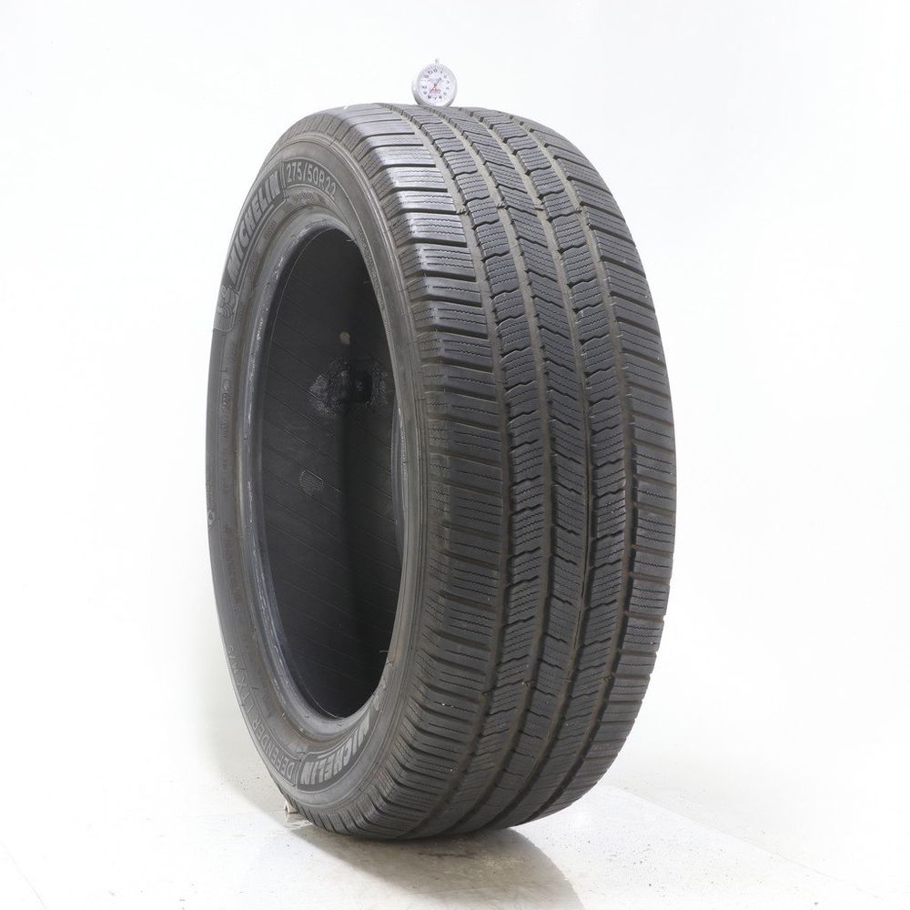 Used 275/50R22 Michelin Defender LTX M/S 111H - 8/32 - Image 1