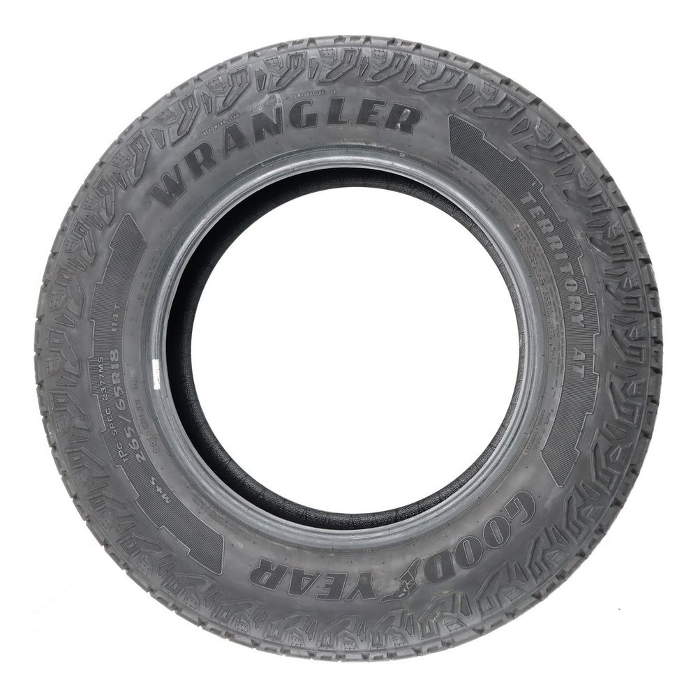 Set of (2) Used 265/65R18 Goodyear Wrangler Territory AT 114T - 8.5-10/32 - Image 6
