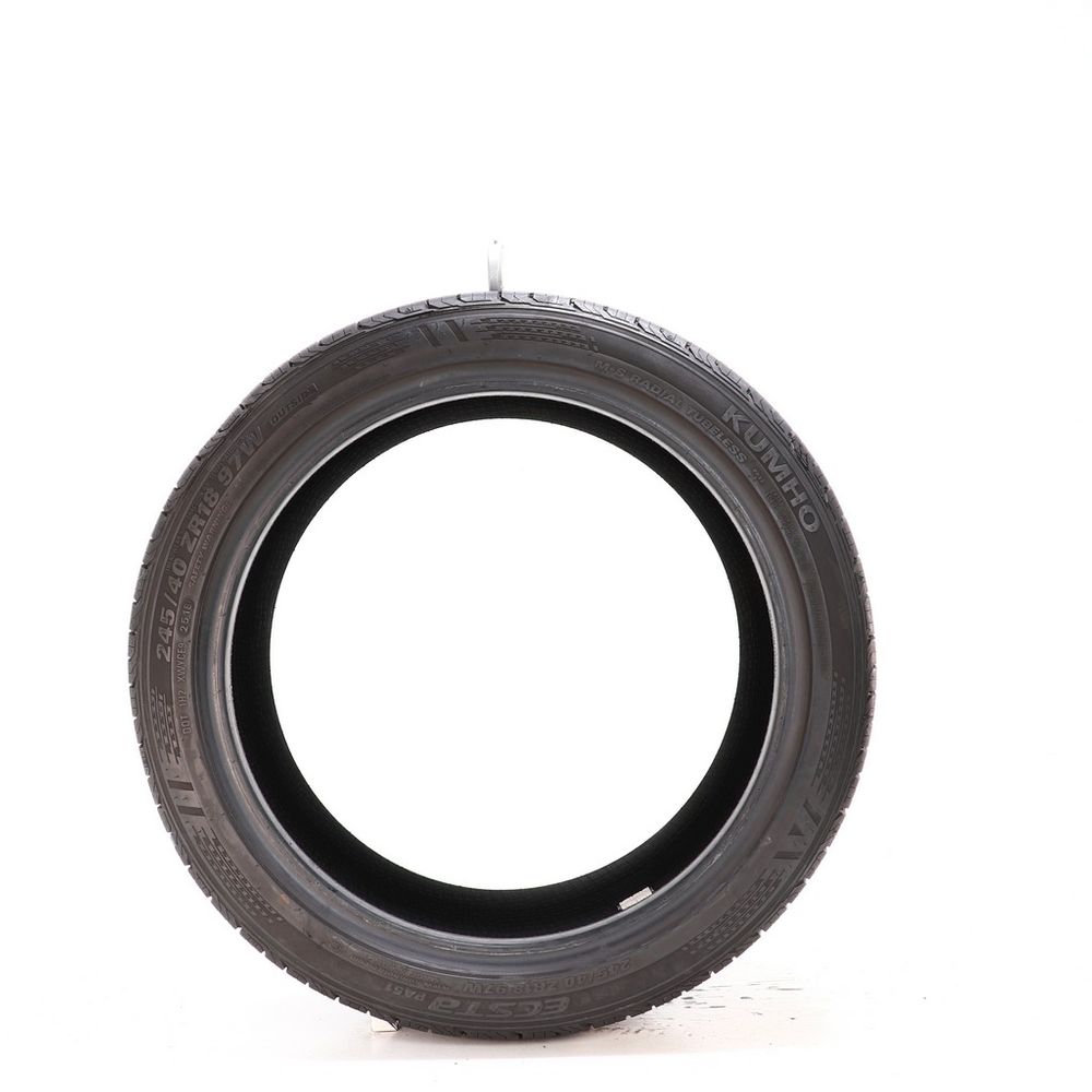 Set of (2) Used 245/40ZR18 Kumho Ecsta PA51 97W - 8.5-9/32 - Image 6