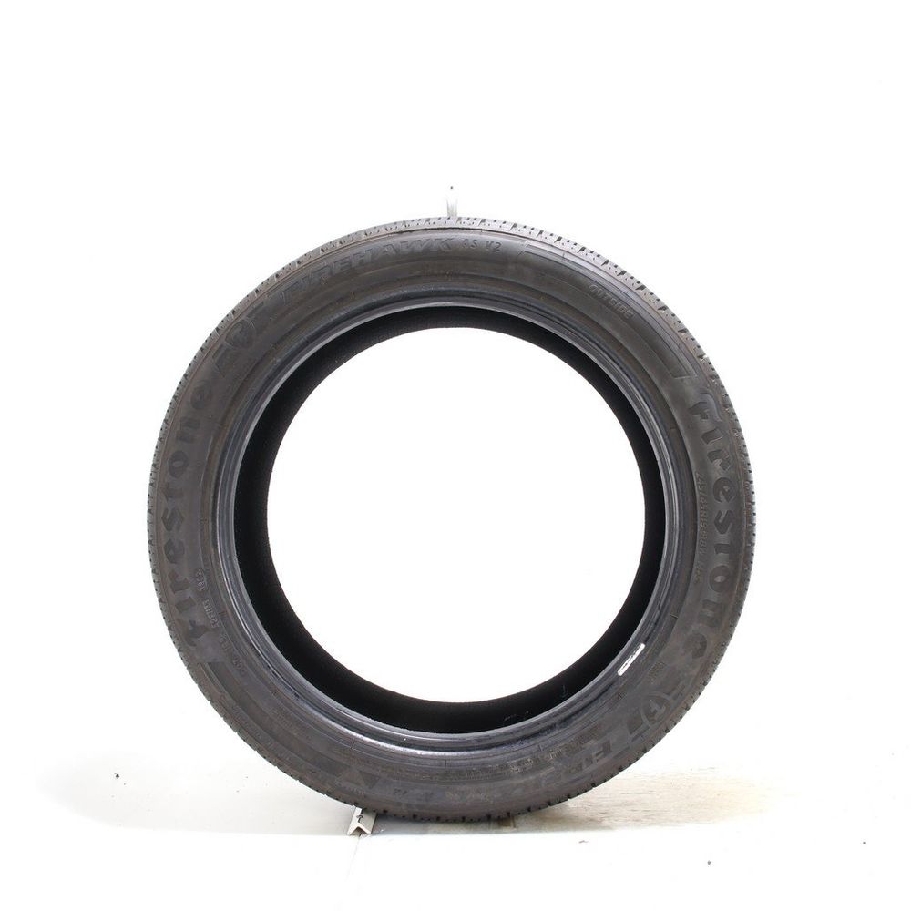 Set of (2) Used 245/45R19 Firestone Firehawk AS V2 98W - 8/32 - Image 3