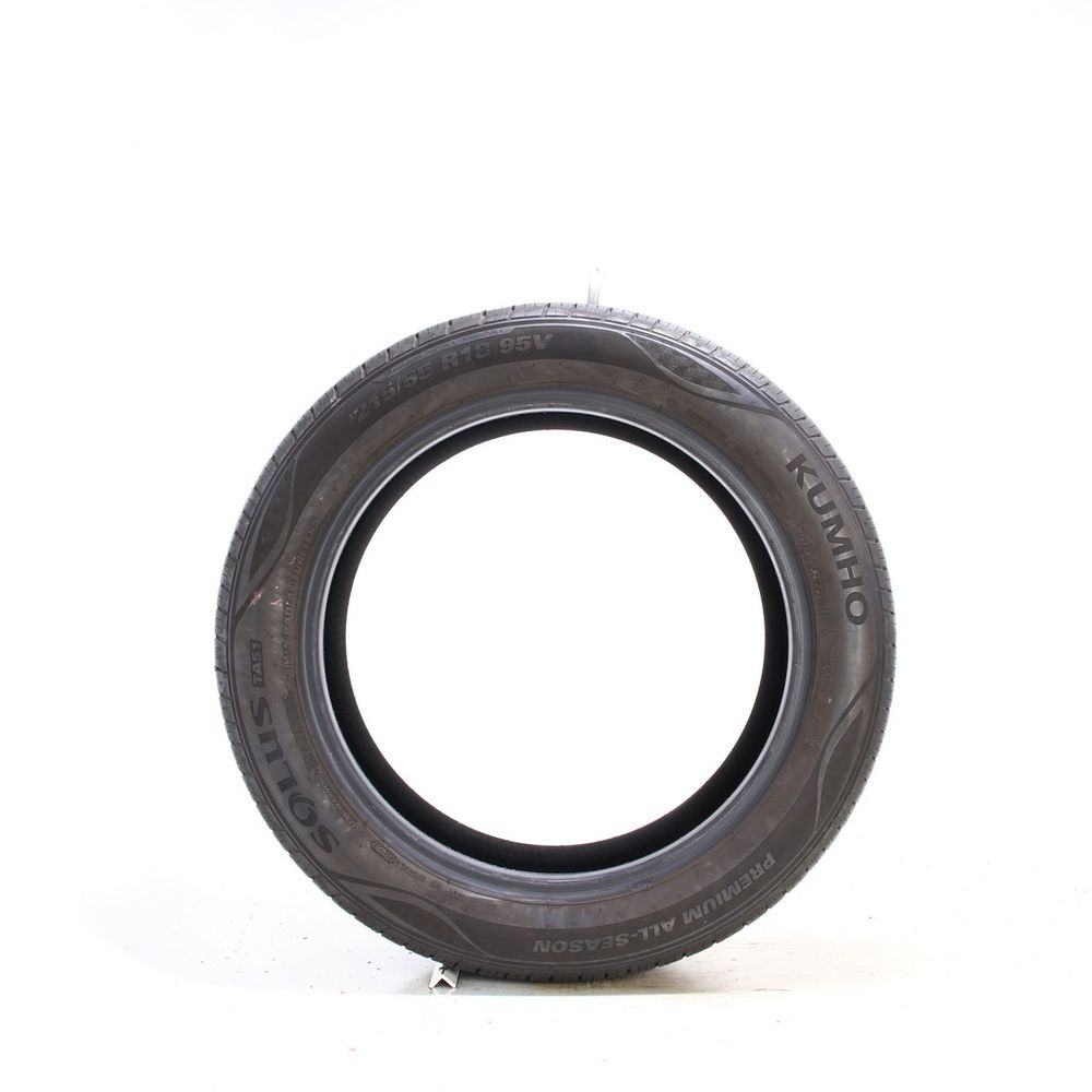 Set of (4) Used 215/55R18 Kumho Solus TA51 95V - 6.5-8/32 - Image 3