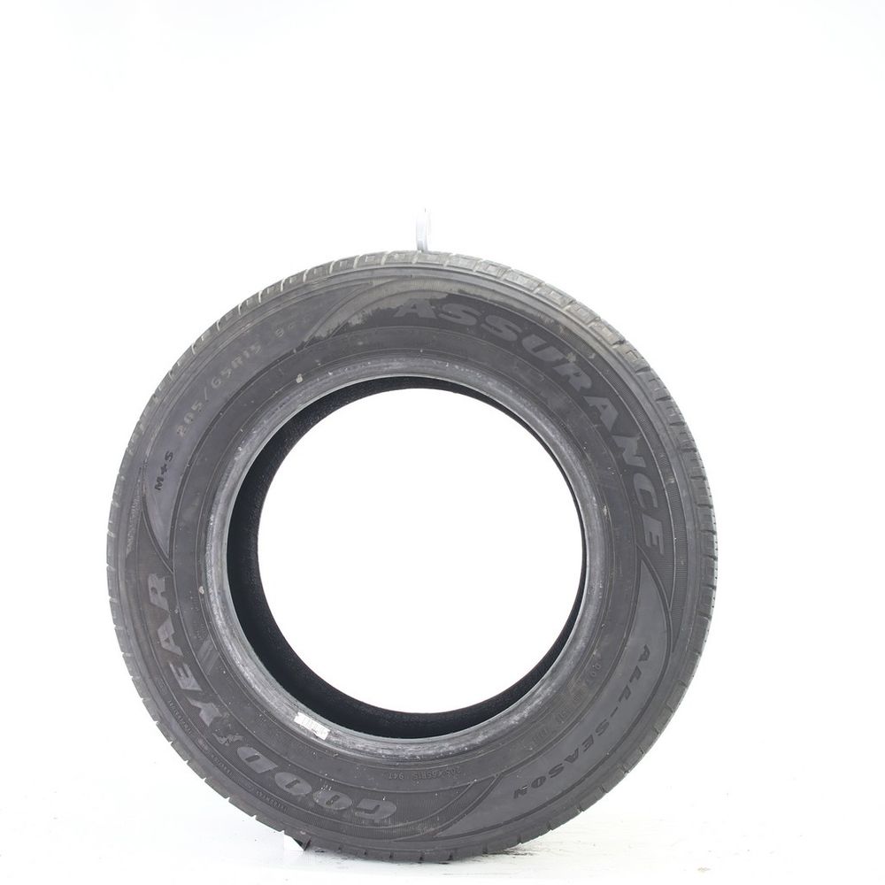Set of (2) Used 205/65R15 Goodyear Assurance All-Season 94T - 7-7.5/32 - Image 3