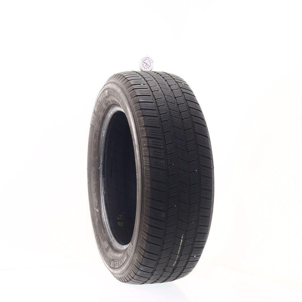 Set of (4) Used 235/60R18 Michelin Defender LTX M/S 107H - 4.5/32 - Image 1