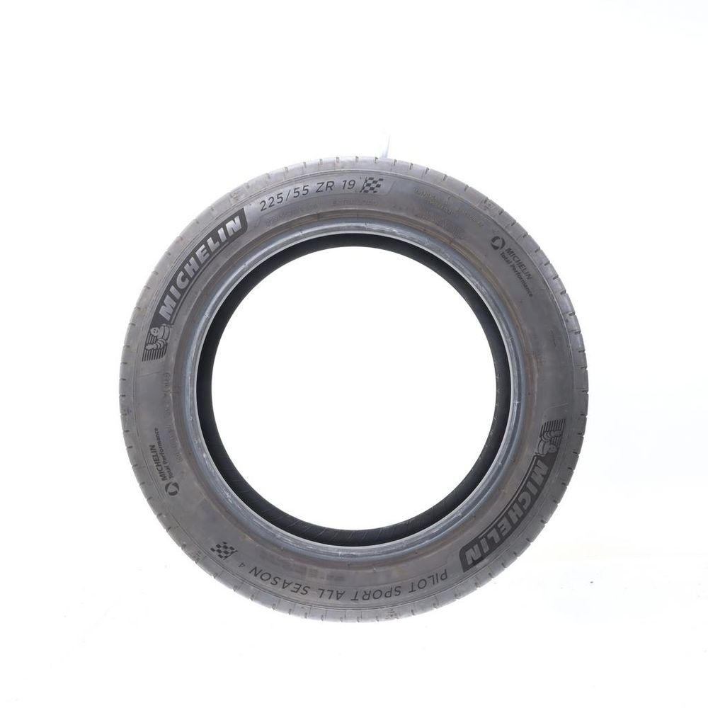 Set of (2) Used 225/55ZR19 Michelin Pilot Sport All Season 4 103Y - 6.5/32 - Image 3