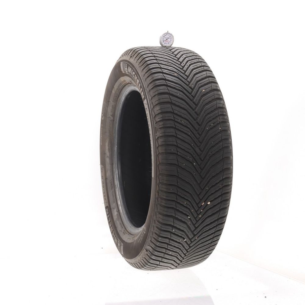 Set of (2) Used 255/60R19 Michelin CrossClimate 2 109H - 9/32 - Image 1