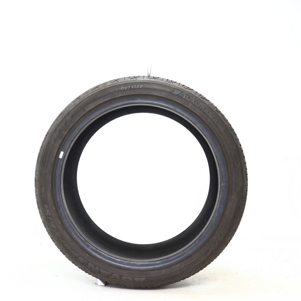 Set of (2) Used 245/40R18 Yokohama Advan Sport A/S Plus 97Y - 9/32 - Image 3