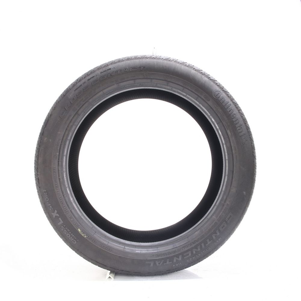 Set of (4) Used 275/45R20 Continental CrossContact LX Sport T1 ContiSilent 110V - 7.5-8.5/32 - Image 3