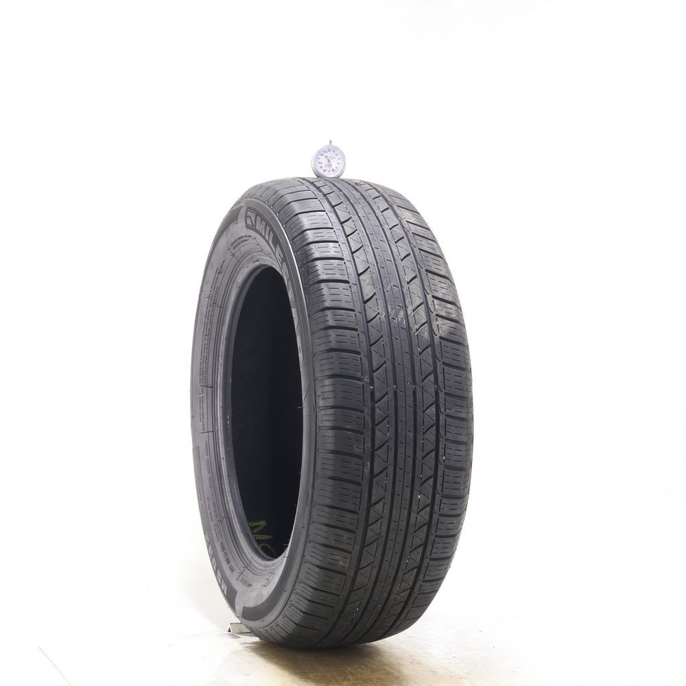 Set of (2) Used 225/60R17 Milestar MS932 Sport 99V - 5.5-6.5/32 - Image 1