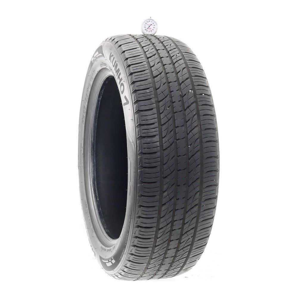 Set of (2) Used 235/55R19 Kumho Crugen Premium 101H - 8.5-9.5/32 - Image 1