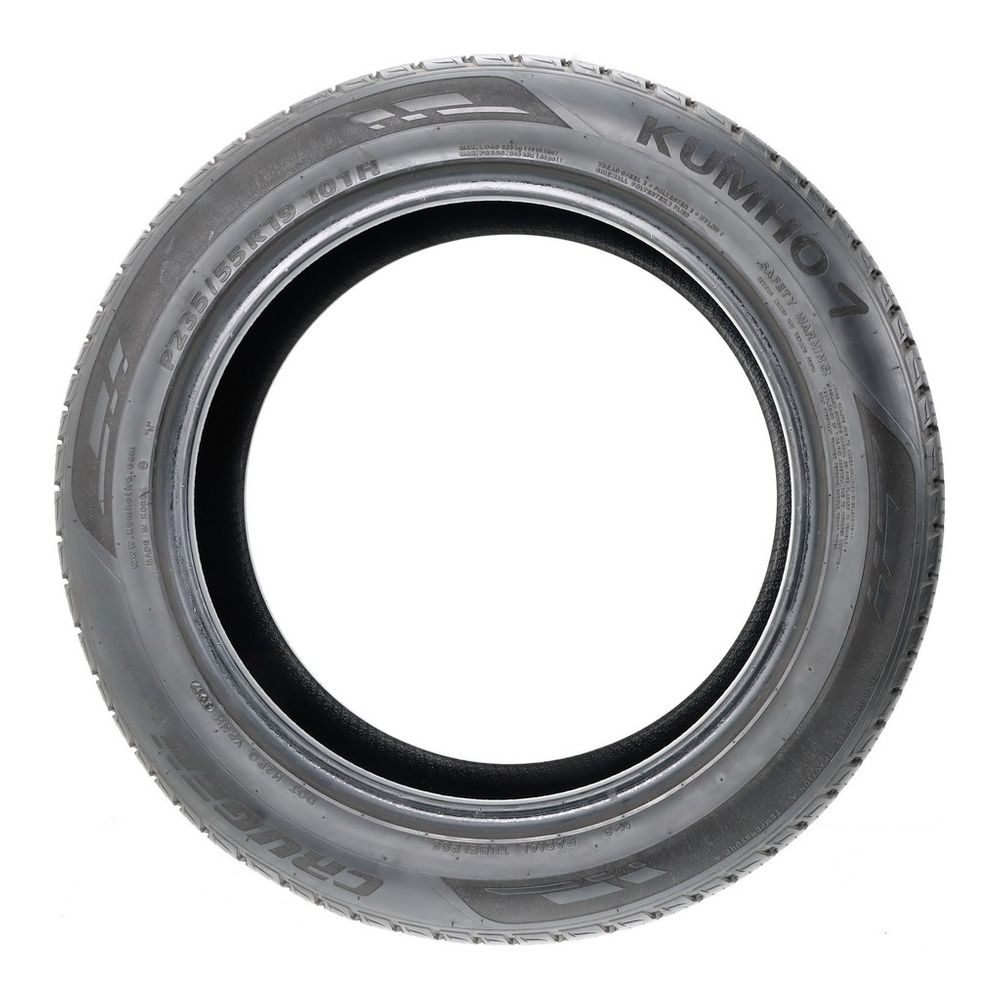 Set of (2) Used 235/55R19 Kumho Crugen Premium 101H - 8.5-9.5/32 - Image 3