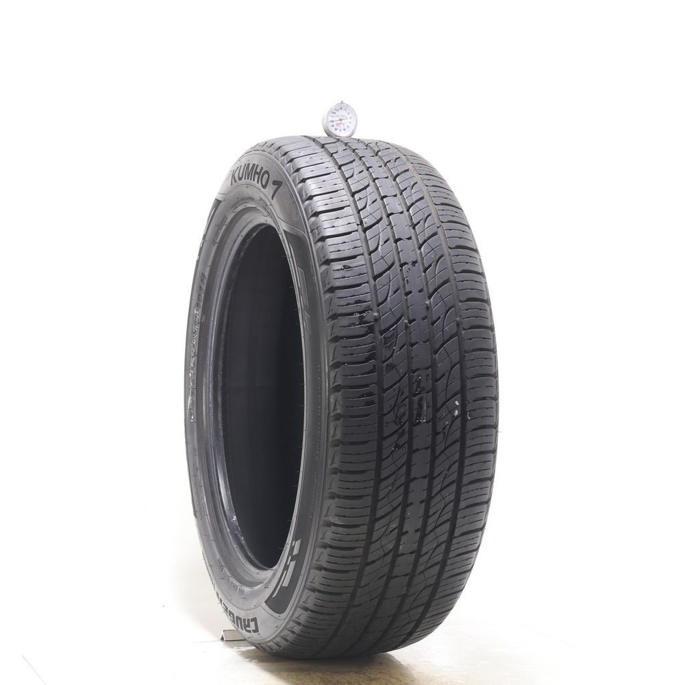 Set of (2) Used 235/55R19 Kumho Crugen Premium 101H - 8.5-9.5/32 - Image 4