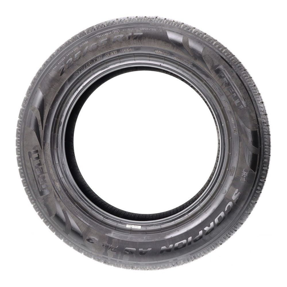 Set of (4) Used 225/65R17 Pirelli Scorpion AS Plus 3 102H - 8-9.5/32 - Image 3