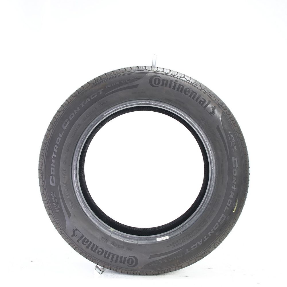 Set of (2) Used 215/65R17 Continental ControlContact Tour A/S Plus 99H - 8-9/32 - Image 6