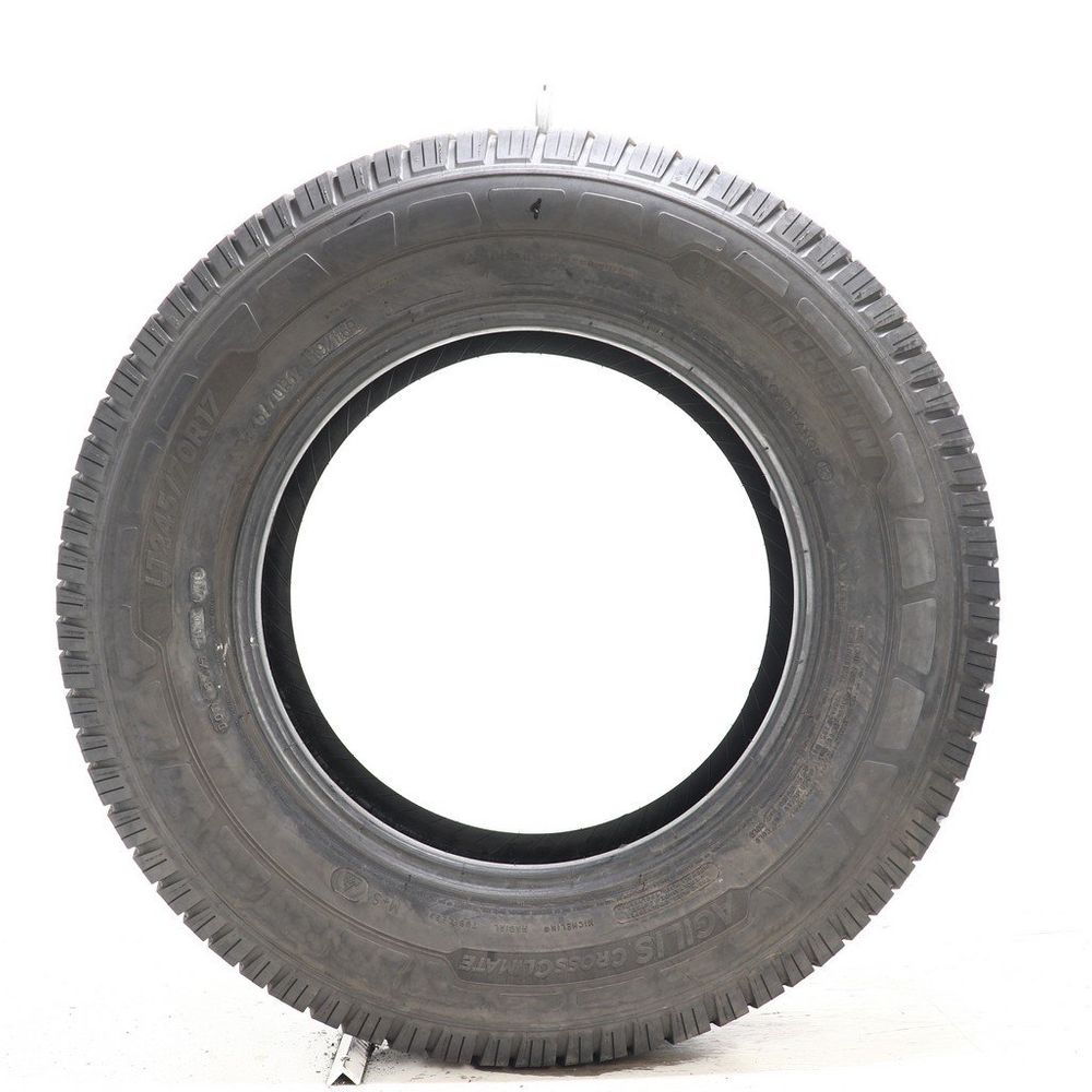 Set of (2) Used LT 245/70R17 Michelin Agilis CrossClimate  119/116R E - 5-5.5/32 - Image 3