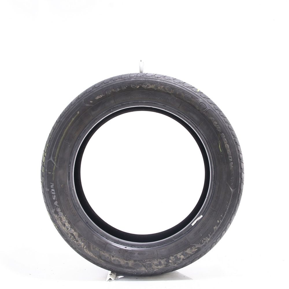 Set of (2) Used 215/55R17 Firestone All Season (Firestone) 94H - 6-7.5/32 - Image 3