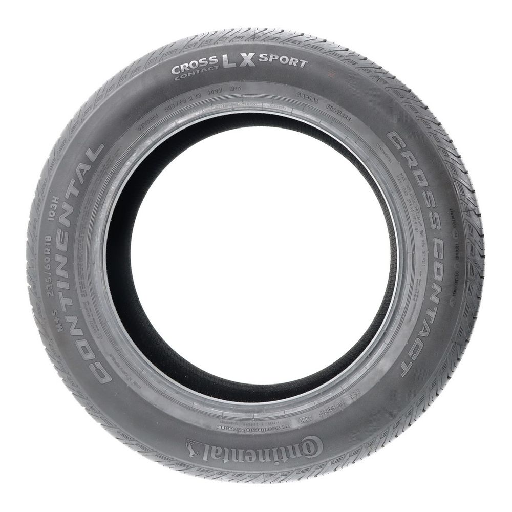 Set of (2) Used 235/60R18 Continental CrossContact LX Sport 103H - 8.5-9.5/32 - Image 3