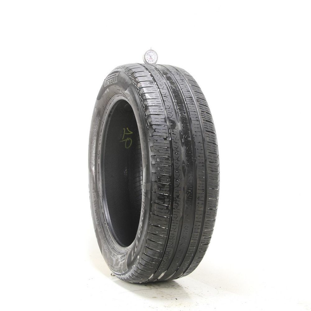 Set of (2) Used 225/55R19 Pirelli Cinturato P7 Plus 99H - 5.5/32 - Image 1