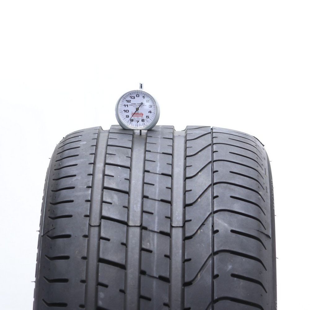 Set of (2) Used 255/35R19 Pirelli P Zero MO 96Y - 8-9/32 - Image 2