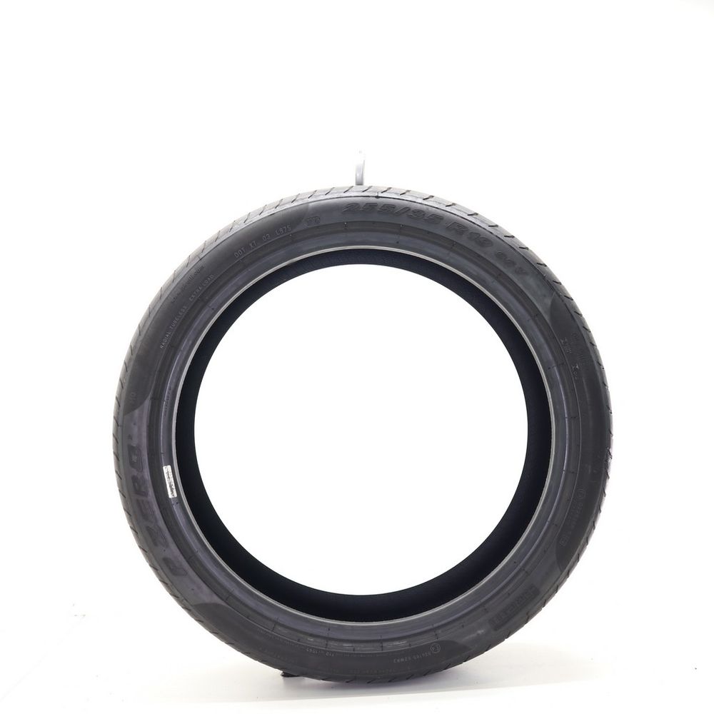 Set of (2) Used 255/35R19 Pirelli P Zero MO 96Y - 8-9/32 - Image 6