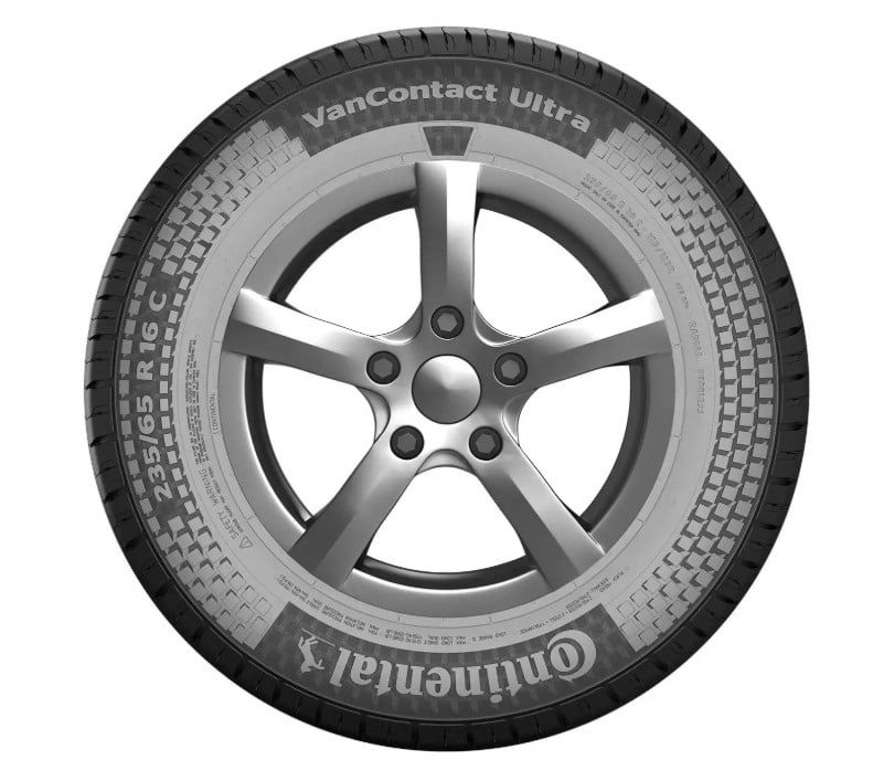 Set of (4) New LT 195/75R16 Continental Vancontact A/S Ultra 110R - Image 2