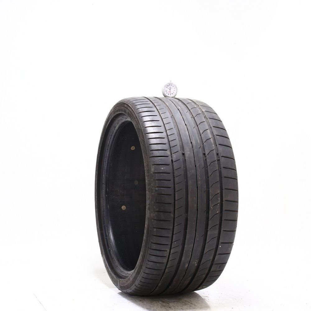 Used 285/30R19 Continental ContiSportContact 5P SSR MOE 98Y - 7/32 - Image 1