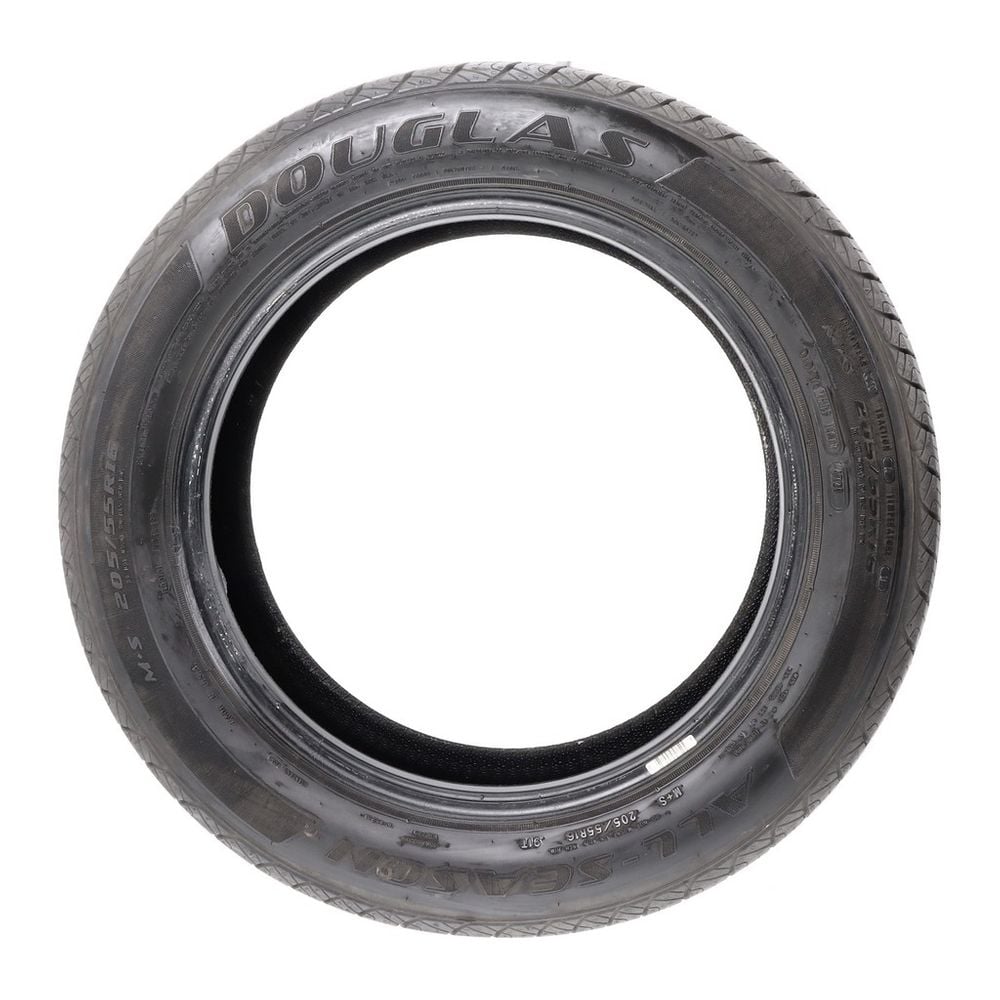Set of (2) Used 205/55R16 Douglas All Season 91T - 6-7/32 - Image 6