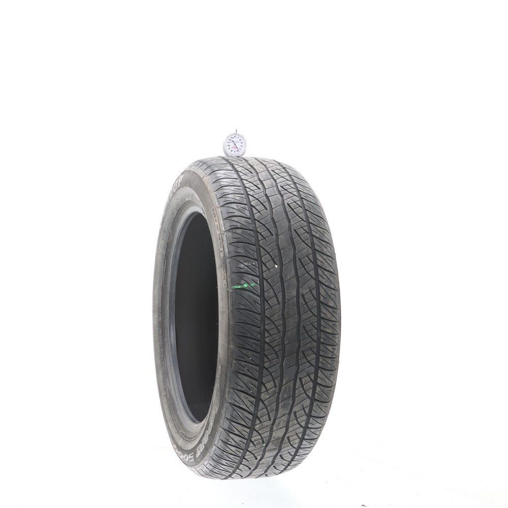 Set of (2) Used 225/55R17 Dunlop SP Sport 5000M 95H - 5.5-6/32 - Image 1