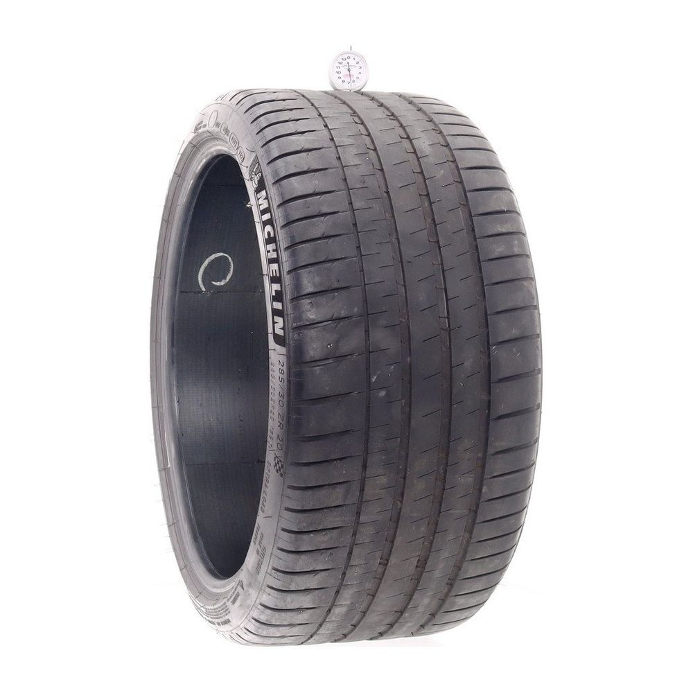 Set of (2) Used 285/30ZR20 Michelin Pilot Sport 4 S 99Y - 6-6.5/32 - Image 4
