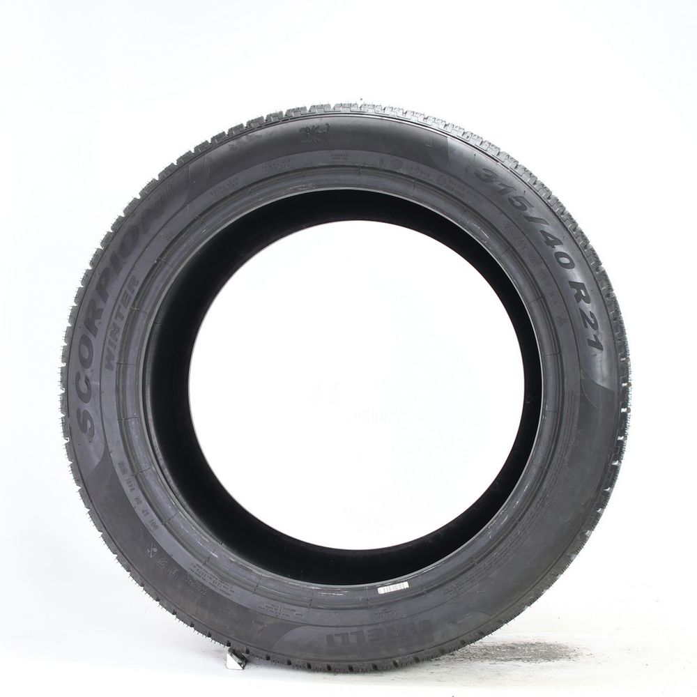 Set of (4) Used 315/40R21 Pirelli Scorpion Winter MO 115V - 5-6.5/32 - Image 12