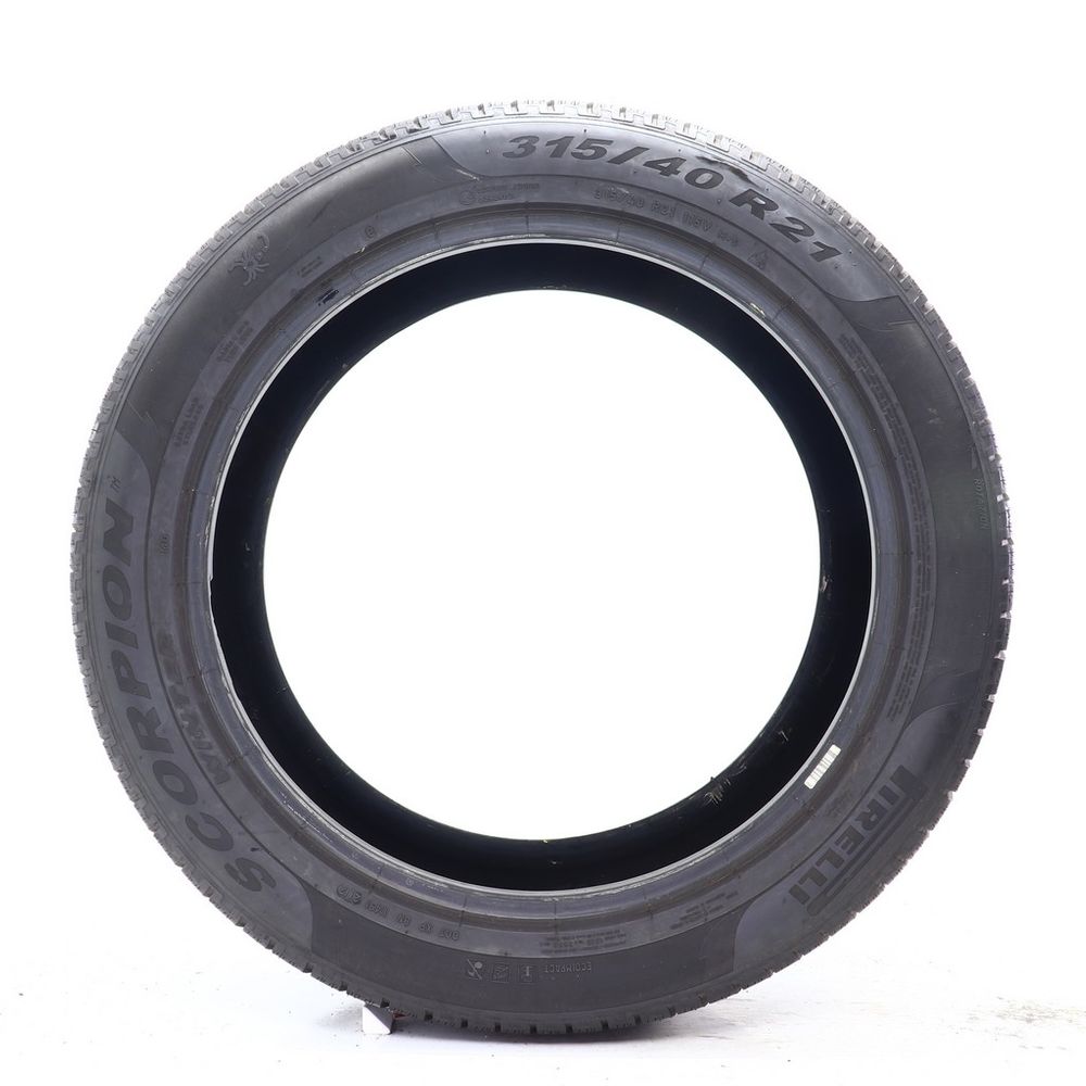 Set of (4) Used 315/40R21 Pirelli Scorpion Winter MO 115V - 5-6.5/32 - Image 9