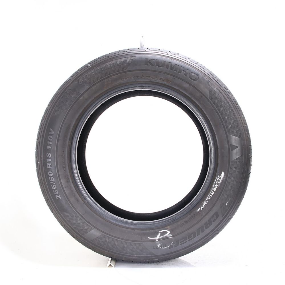 Set of (2) Used 265/60R18 Kumho Crugen HP71 110V - 7.5-8/32 - Image 6