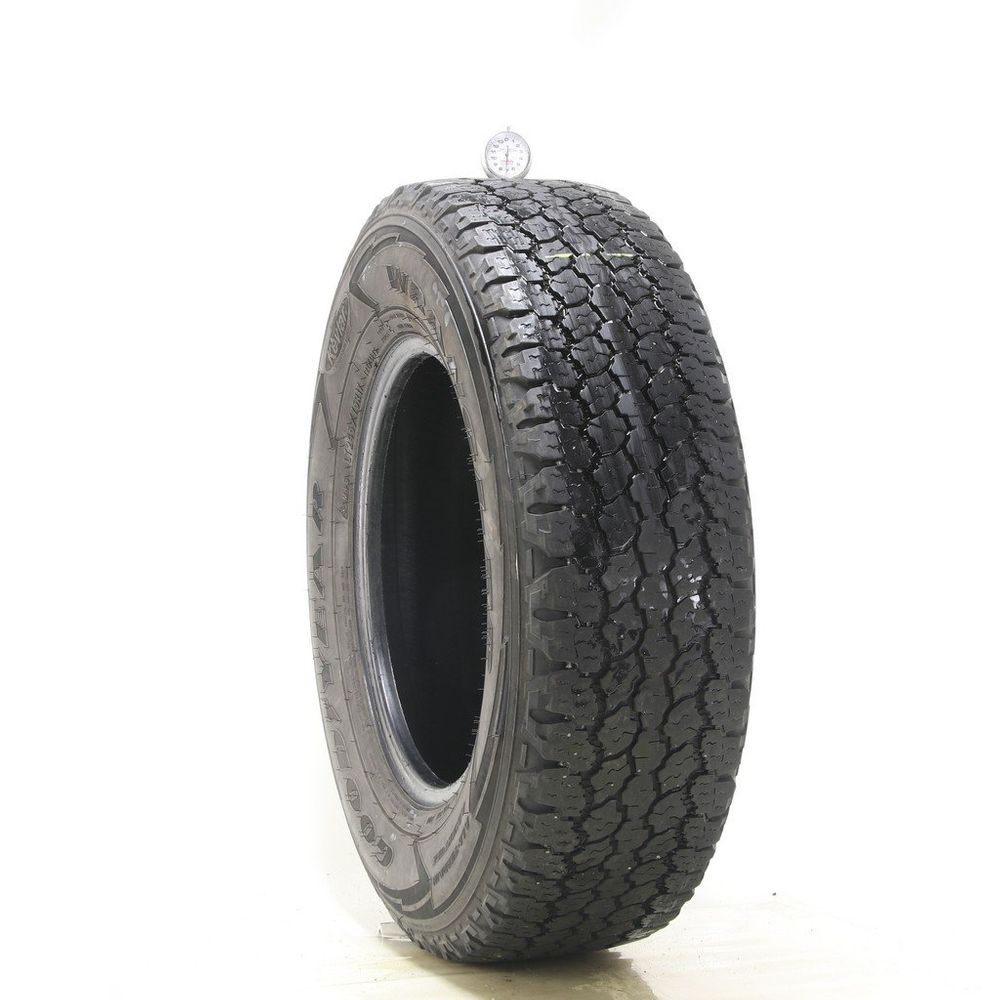 Set of (2) Used LT 245/75R17 Goodyear Wrangler All-Terrain Adventure Kevlar 121/118S E - 7-8/32 - Image 1