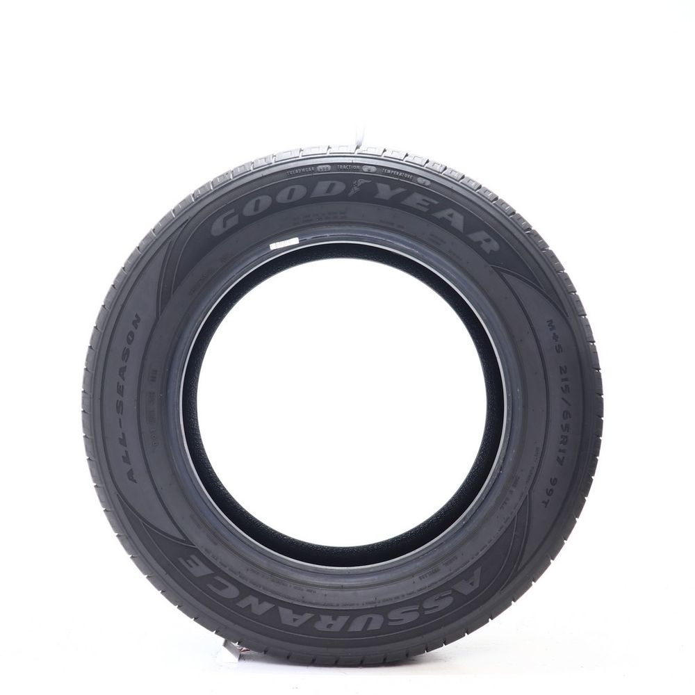 Set of (2) Used 215/65R17 Goodyear Assurance All-Season 99T - 6.5-7/32 - Image 3