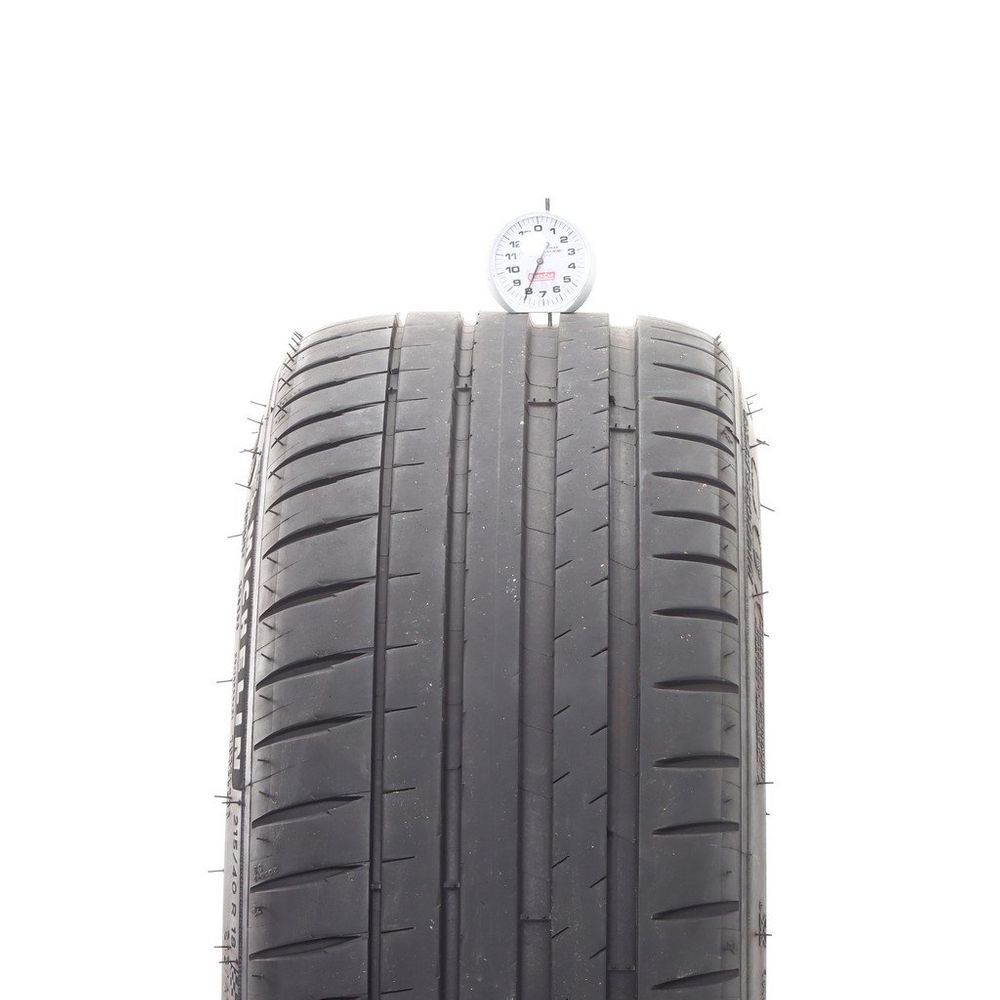 Set of (2) Used 215/40R18 Michelin Pilot Sport 4 85Y - 8-9/32 - Image 2