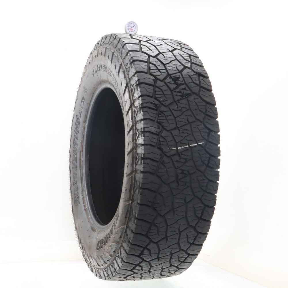 Set of (2) Used LT 37X12.5R20 Kumho Road Venture AT52 126R E - 9/32 - Image 1