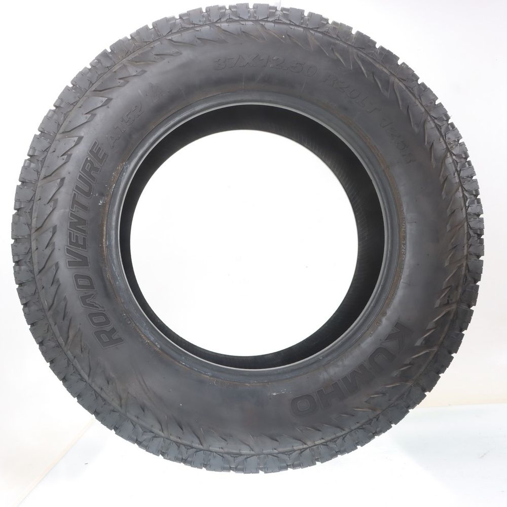 Set of (2) Used LT 37X12.5R20 Kumho Road Venture AT52 126R E - 9/32 - Image 3