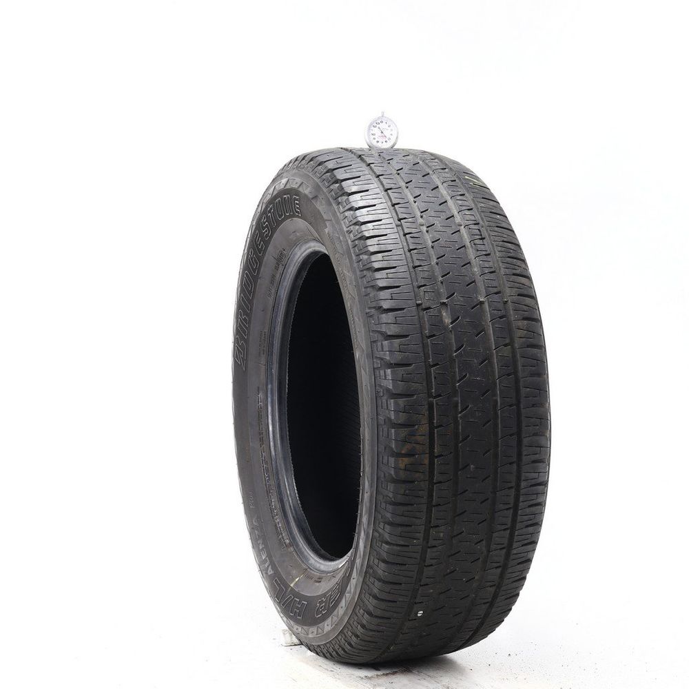 Set of (2) Used 265/60R18 Bridgestone Dueler H/L Alenza Plus 110V - 5-5.5/32 - Image 1