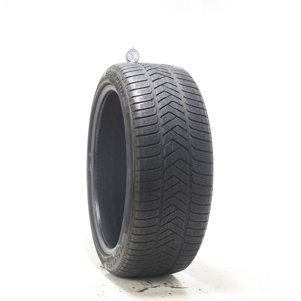 Used 265/40R22 Pirelli Scorpion Winter 106V - 5/32 - Image 1