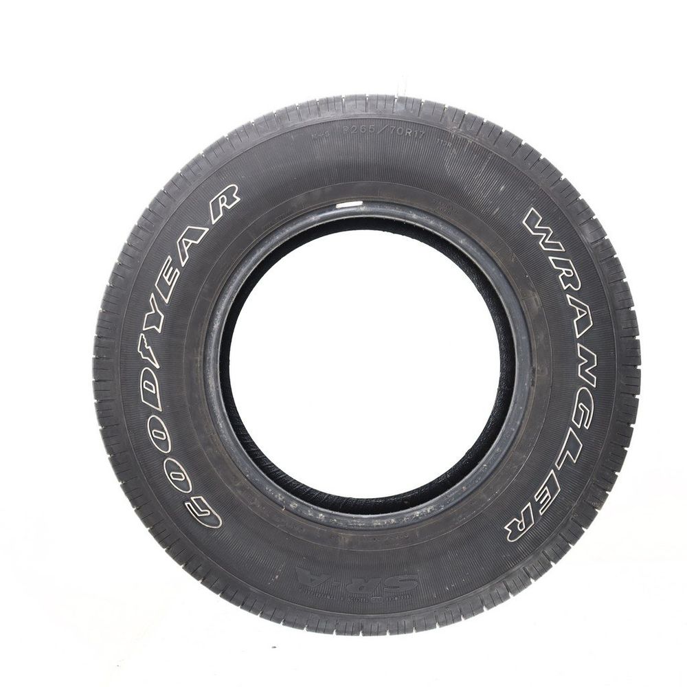 Set of (2) Used 265/70R17 Goodyear Wrangler SR-A 113R - 9.5/32 - Image 3