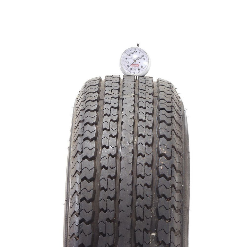 Set of (4) Used ST 205/75R14 Power King Towmax STR II 100/96L C - 8-8.5/32 - Image 5